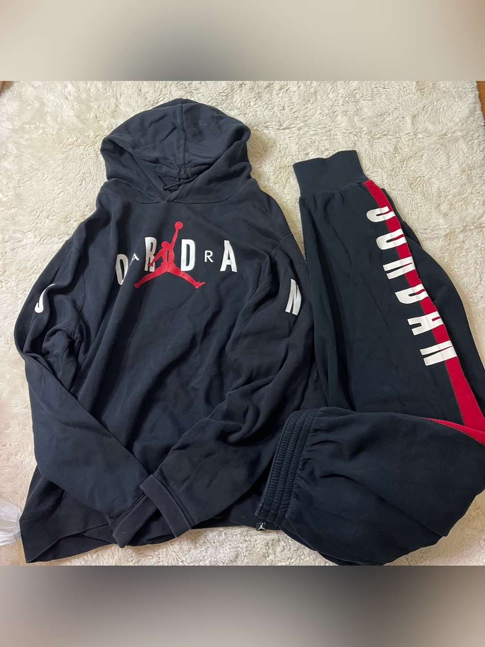 Mens air Jordan set outfit size xxl